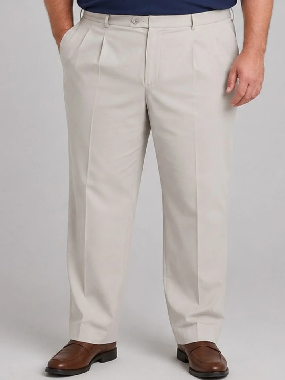 dockers dress pants pleated Dockers Men's Easy Classic Pleated Fit Khaki Stretch Pants